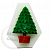 Mold Christmas tree in a pot, 125, photos, reviews, use