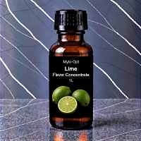 Lime Flavor Concentrate, 1 L — bottle photo | Mylo-Opt