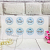 Round Blue Seal Stickers, photos, reviews, use