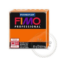 Фимо Профессионал 85 г Fimo Professional 4 оранж