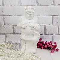 Plaster figure Monster with a donkey
