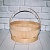 Wicker beech basket, 1 piece, photos, reviews, use