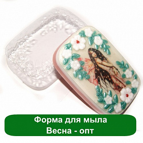 Купить Форма для мыла - Весна - опт в Украине