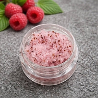 Raspberry Sugar Scrub 10g cosmetic ingredient Mylo Opt