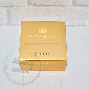 Купить Гидрогелевые патчи для глаз с золотом и улиткой Gold & Snail Hydrogel Eye Patch в Украине