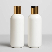 Bottle Olivia white 400 ml aluminum dispenser 10 pcs cosmetic ingredient Mylo Opt