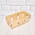 Small Rectangular Beech Basket from 100 pcs, photos, reviews, use