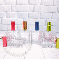 Sapphire bottle with metal spray, 50 ml