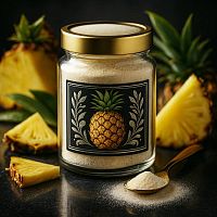 Фруктовый порошок Ананаса, 10 гр ингредиент для косметики и мыла Мыло Опт