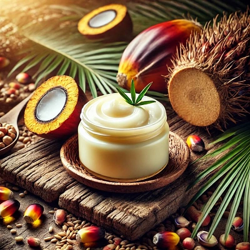 Масло пальмове 500 гр інгредієнт для косметики і мила Мило Опт