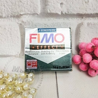 Полимерная глина FIMO Effect, металлик зеленый опал
