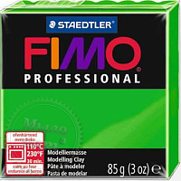 Фимо Профессионал 85 г Fimo Professional 5 тропический зеленый