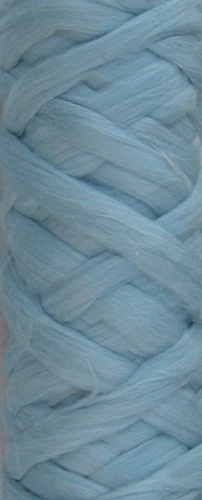 Felting wool blue, 1 kg, photos, reviews, use