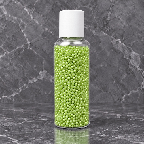 Beads pearls Green ray 1 kg cosmetic ingredient Mylo Opt
