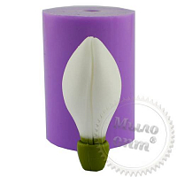 Snowdrop shape closed bud 3D