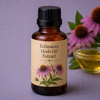 Echinacea herb oil extract 1 L cosmetic ingredient Mylo Opt