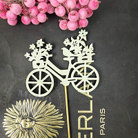 Decor on a stick Bicycle