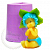 Little Forest Elf shape with hat 3D, photos, reviews, use