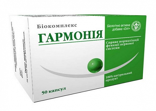 Купить БАД для ЦНС и памяти - Биокомплекс гармония №50 в Украине