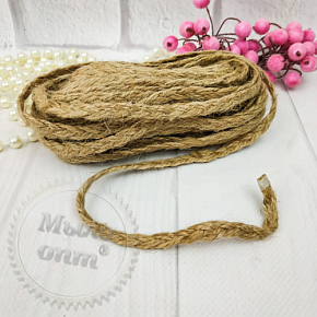 Купить Шнур плетеный мешковина 6 мм, 1 м в Украине