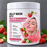 Jelly Mask with Strawberries 1 kg cosmetic ingredient Mylo Opt