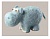 Set for felting toys Hippo B-112, photos, reviews, use