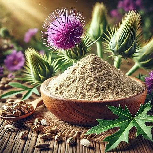 Milk Thistle Extract Powder (30% by silymarin) 1 kg, 975.45 UAH, rating ⭐⭐⭐⭐⭐ Milo Opt
