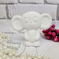 Plaster of paris toy-coloring 3D Cheburashka