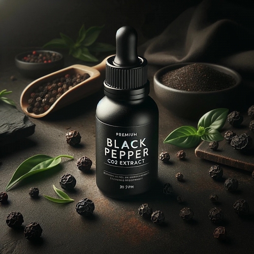 Black Pepper CO2 Extract 5 g, 13.55 UAH, rating ⭐⭐⭐⭐⭐ Milo Opt