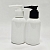 Bottle Olivia white 100 ml VKR dispenser cosmetic ingredient Mylo Opt