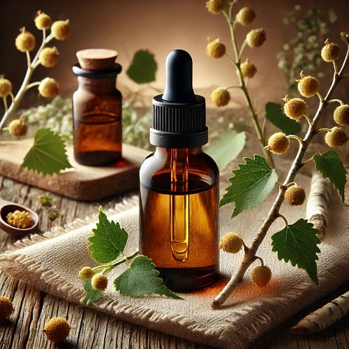 Birch Bud Oil Extract 5 ml cosmetic ingredient Mylo Opt