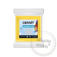 Купить Полимерная глина Цернит Cernit (Бельгия) эконом упак. 250 г - желтый 700 в Украине