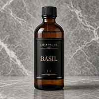 Basil Essential Oil 1 L cosmetic ingredient Mylo Opt