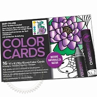 Склейка-раскраска Chameleon Color Cards - Nature