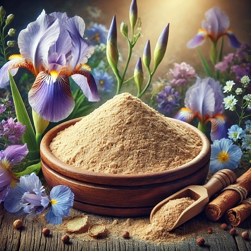 Iris Root Extract Powder 100 g Mylo Opt global supplier Iris Root Extract Powder 100 g cosmetic ingredient Mylo Opt