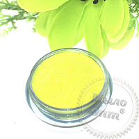 Fluorescent glitter neon yellow, 1 kg