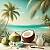 Fragrance Oil Coconut Paradise, 1 liter, photos, reviews, use