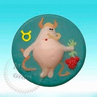 Zodiac sign Taurus 3D