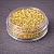 Глиттер золотой Light Gold (0,5мм) 1/52, 10 гр артикул 690074