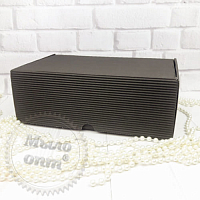 Box Universal corrugation Black