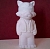 Plaster of Paris figurine Gray wolf, photos, reviews, use