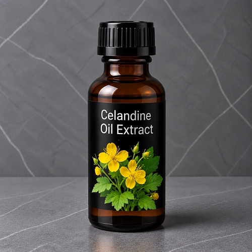 Celandine Oil Extract 1 L cosmetic ingredient Mylo Opt