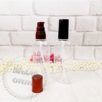 Rimma bottle 100 ml transparent with a dispenser