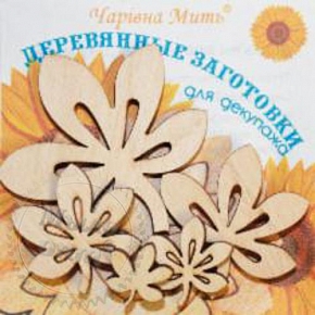 Купить Деревянные заготовки для декупажа. Листочки с дерева в Украине
