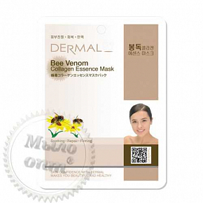 Купить Тканевая маска DERMAL Bee Venom Collagen Essence Mask в Украине