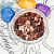 Glitter flakes Chocolate 406, 1 kg, photos, reviews, use