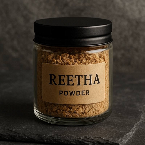 Reetha (Soapnut) Powder for Hair, 100 g, 49.20 UAH, rating ⭐⭐⭐⭐⭐ Milo Opt