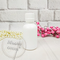 White bottle 50 ml with lid