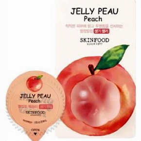 Купить Маска для лица Желеобразная с Экстрактом Персика SKINFOOD Jelly Peau Peach, 10 мл в Украине