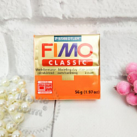 Polymer clay FIMO Classic, orange